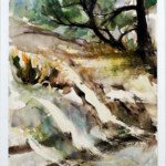 Summer Festival, 1991, watercolour, 17.5" x 14", signed