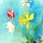 Spring Mix, watercolour, unsigned