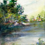 Summertime Magic, 1992, watercolour/pencil, 10" x 8", signed